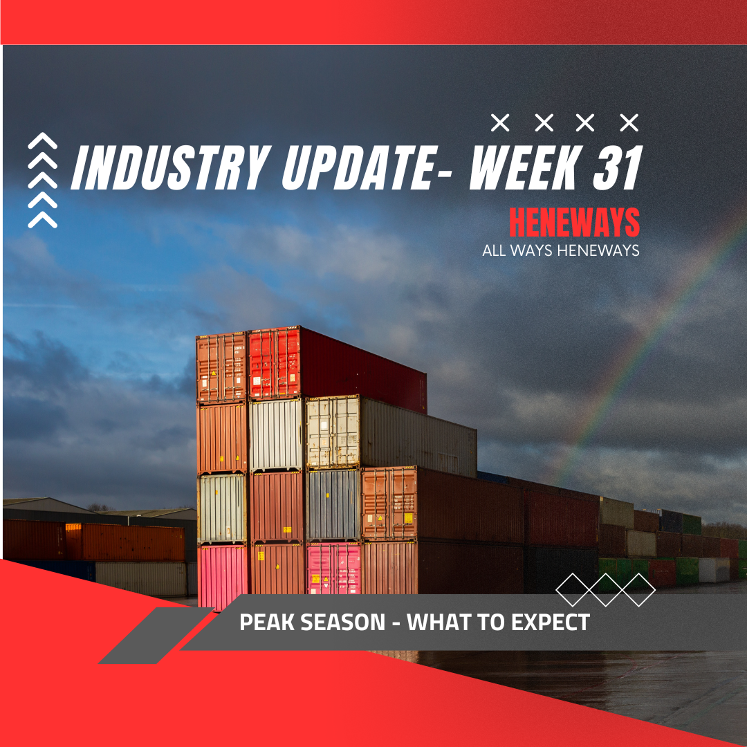 Industry Update: Peak Season - Week 31